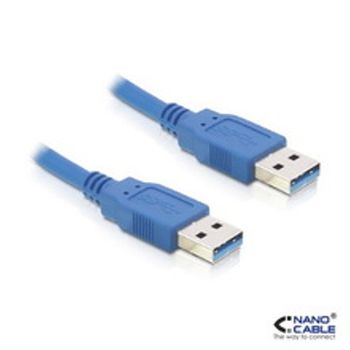 Cable Usb 3.0 Tipo A/m-a/m Azul 1.0 M Nanocable 10.01.1001-bl