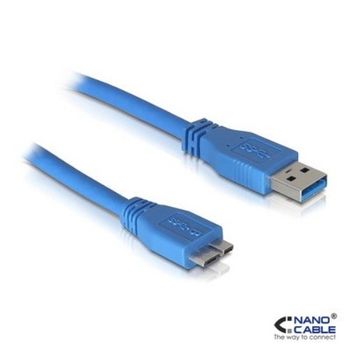 Cable Usb 3.0 Tipo A/m-micro B/m Azul 2.0 M Nanocable 10.01.1102-bl