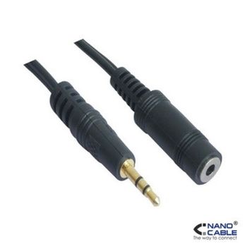 Cable Audio Estereo 3.5/m-3.5/h 1.5 M Nanocable 10.24.0201