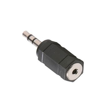 Adaptador Audio Estereo Jack 2.5/h-jack 3.5/m Nanocable 10.27.0002