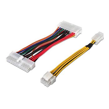 Cable Alim. 20pin/h-24pin/m+4pin/h-4+4pin/m 15cm Nanocable 10.19.1301