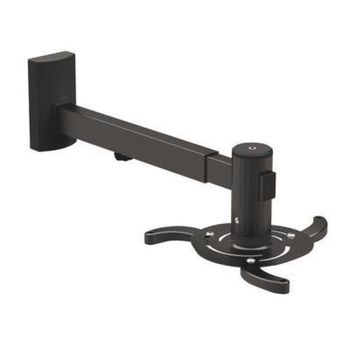 Soporte De Pared Inclinable Y Giratorio Para Proyector Tooq Pj4015wtn–b 10 Kg 48 - 66 Cm -30º/+30º 360º Negro