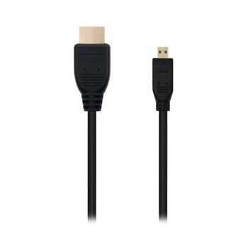 Cable Hdmi A Micro Hdmi Nanocable 10.15.3501 Negro (0,8 M)