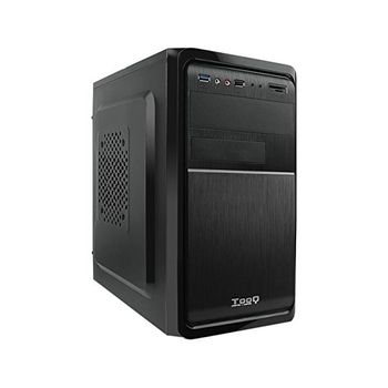 Caja Micro Atx Con Fuente Alimentación Tooq Icacmm0173 500w 1 X Usb 2.0 1 X Usb 3.0