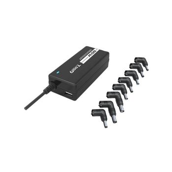 Cargador Para Portátil Tooq Tqlc-65bs02at 65w 8 Conectores Negro