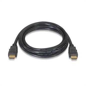 Cable Hdmi Nanocable Hdmi V2.0, 0.5m 10.15.3600 V2.0 4k 0,5 M Negro