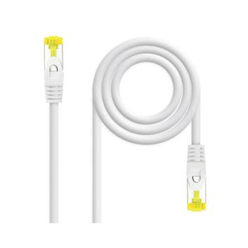 Cable De Red Latiguillo Rj45 Sftp Cat6a Awg26 Tipo 2 M Blanc