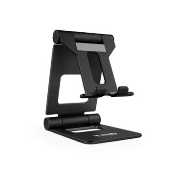 Tooq -soporte De Sobremesa Ajustable Para Teléfono / Tablet Hasta 10" - Negro