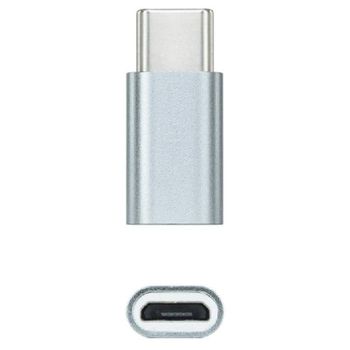 Adaptador Usb-c A Usb-c + Jack 3.5mm Hembra Audio Y Carga Akashi - Plata  con Ofertas en Carrefour