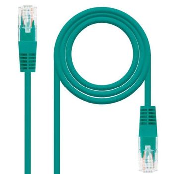 Nanocable - Cable Red Latiguillo Cat.6 Utp Awg24 Verde 30 Cm