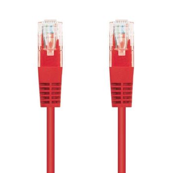 Cable De Red Rj45 Utp Nanocable 10.20.0400-l25-r Cat.6/ 25cm/ Rojo