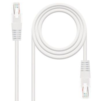 Cable De Red Rj45 Utp Nanocable 10.20.0400-l30 Cat.6/ 30cm/ Blanco