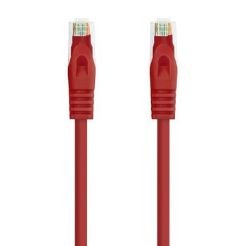 Cable De Red Rj45 Utp Nanocable 10.20.1800-l25-r Cat.6a/ Lszh/ 25cm/ Rojo