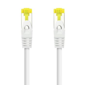 Cable De Red Rj45 Sftp Nanocable 10.20.1900-l25-w Cat.6a/ Lszh/ 25cm/ Blanco