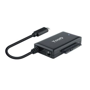 Adaptador Para Discos Duros 2.5'/3.5' Tooq Tqhda-02c/ Usb Tipo-c Macho - Sata