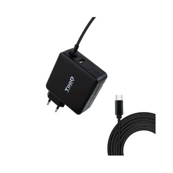 Cargador Automatico Portatil 1xusb-c 65w Negro Tooq