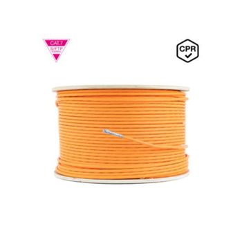 Bobina Cable De Red Cat7 Sftp Pimf Awg23 Lszh 305 M Naranja Nanocable