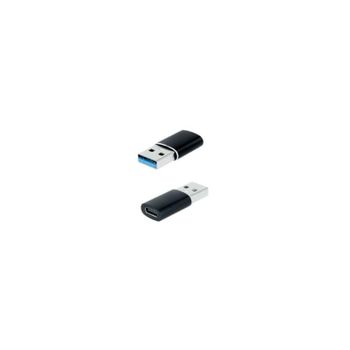 Adaptador Usb-a 3.1 A Usb-c Usb-a/m-usb-c/h Negro Nanocable