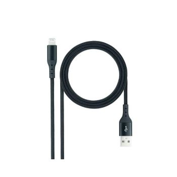 Cable Usb 2.0 Lightning Nanocable 10.10.0401-cobk/ Usb Macho