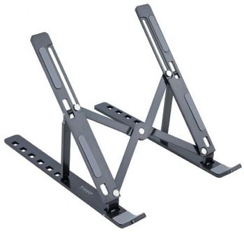 Soporte Tooq Tqlrs0035-al-g Para Portátil/ Tablet Hasta 15"/ Gris