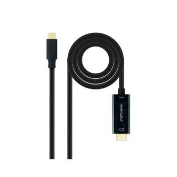 Cable Conversor Nanocable 10.15.5132/ Usb Tipo-c Macho Hdmi