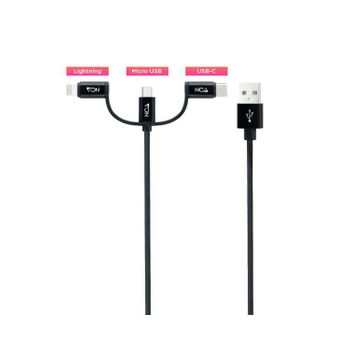 Cable Usb 2.0 Nanocable 10.01.3200/ Lightning Macho Micro Us