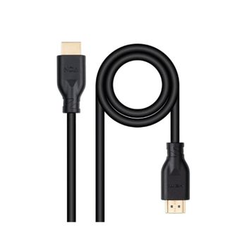 Cable Hdmi V2.0 4k Negro Css 0.5m Nanocable