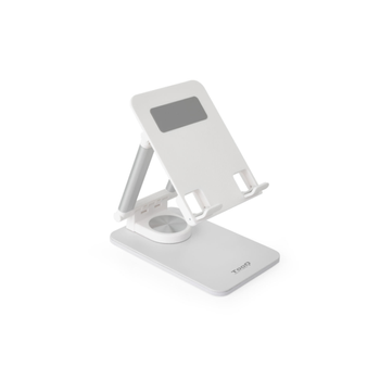 Soporte Plegable Para Tablet Hasta 12.9" Blanco