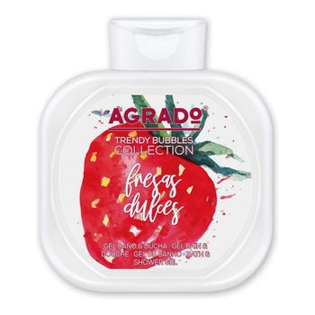 Gel De Ducha Trendy Bubbles Fresas Dulces Agrado (750 Ml)