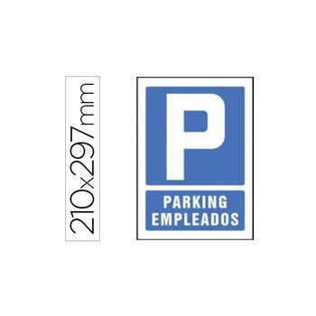 Pictograma Syssa Señal De Parking Empleados En Pvc 210x297 Mm