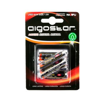 Batería Alcalina Aigostar Lr03 1.5v Aaa Pack 6