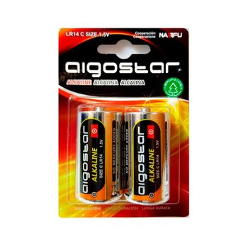 Batería Alcalina Aigostar Lr20d 1.5v Pack 2