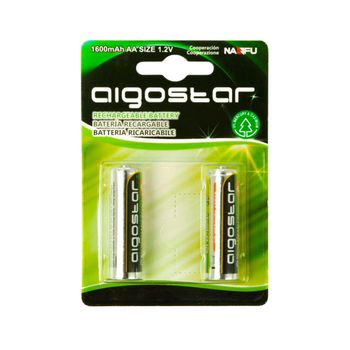 Pilas Recargables Aigostar 1600mah Aa 1.2v - 2 Pcs