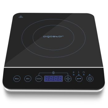 Placa Cocción Por Infrarrojos Vitrocerámica Inducción Portátil, Apta Para  Todo Tipo Ollas Y Sartenes Negro/plata 2000w Proficook Ekp 1210 con Ofertas  en Carrefour