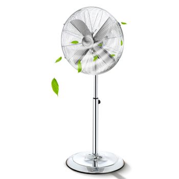 Ventilador De Pie, 3 Velocidades, 50w, Máx. 1,35 M Aigostar Emery