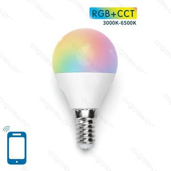 Bombilla Led G45 E14 7w Wifi Rgb+cct