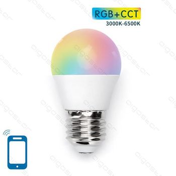 Bombilla Led G45 E27 7w Wifi Rgb+cct