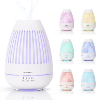 Humidificador, Humidificador De Llama, Humidificador Para Casa, Purificadores De Aire, Humidificador Con Efecto, Color Negro con Ofertas  en Carrefour