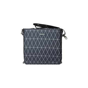 Trona de viaje portátil Saro Vichy gris: 44,00 €