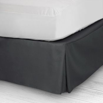 10xdiez Cubre Canapé Dim Asfalto 200  - Cubre Somier Para Cama ( 1 - Cama 90 Cm ) | (cama 90 Cm - Asfalto)