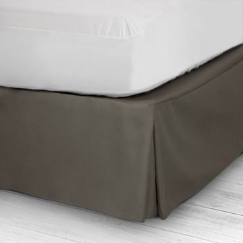 10xdiez Cubre Canapé Dim Marron 147  - Cubre Somier Para Cama ( 1 - Cama 105 Cm ) | (cama 105 Cm - Marrón)