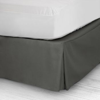 10xdiez Cubre Canapé Dim Visón 18  - Cubre Somier Para Cama ( 1 - Cama 105 Cm ) | (cama 105 Cm - Visón Oscuro)