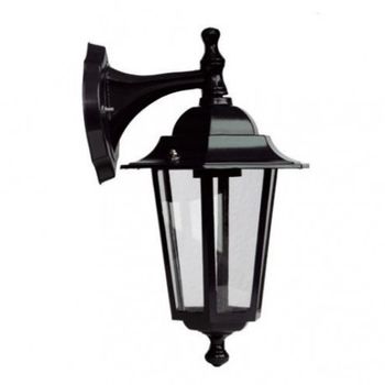 Farol De Jardín Con Brazo Por Arriba E27 Led 422x280mm Gsc 0701857