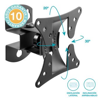 Holmios Soporte TV de Pie Fijo 49-70 VESA 600x400 Máx 40Kg