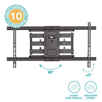 Holmios Soporte Tv De Pie Con Ruedas 37-90 Pulgadas, Bandeja, Compatibilidad Universal, Negro, Máx. 50 Kg, Vesa Máx 800x200 con  Ofertas en Carrefour