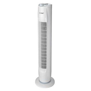 Ventilador De Torre Oscilante Color Blanco 45w