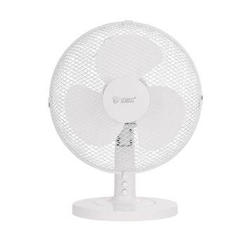 Ventilador De Sobremesa De 41cm De Diametro Color Blanco 45w