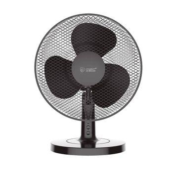 Ventilador De Sobremesa De 41cm De Diametro Color Negro 45w