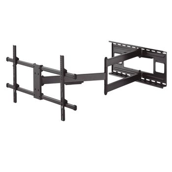 Holmios Soporte De Tv Pared Con Brazo Extra Largo 43 – 80 Pulgadas - Vesa 800x400 – Máx. 50kg - Inclinación, Oscilación Y Ajuste De Distancia - Negro