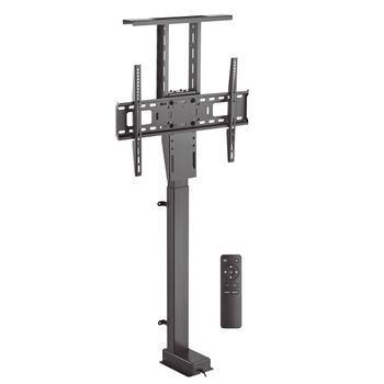 Holmios Soporte Tv De Pie Con Ruedas 37-90 Pulgadas, Bandeja, Compatibilidad Universal, Negro, Máx. 50 Kg, Vesa Máx 800x200 con  Ofertas en Carrefour